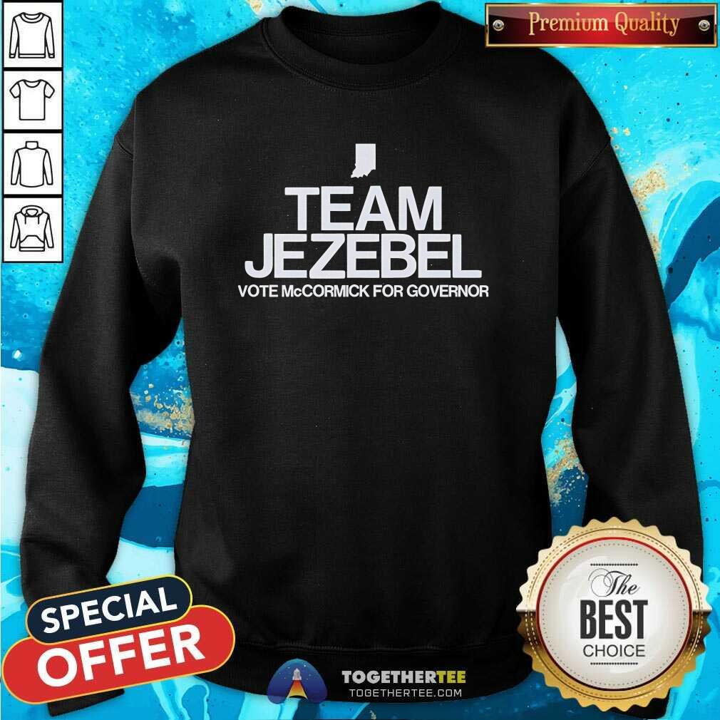 Premium Team Jezebel Vote McCormick For Governor T-Shirt - Image 3