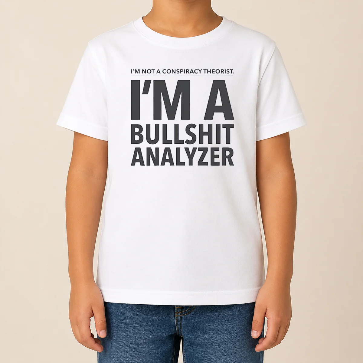 Good I'M Not A Conspiracy Theorist I'M A Busshit Analyzer Shirt - Image 9