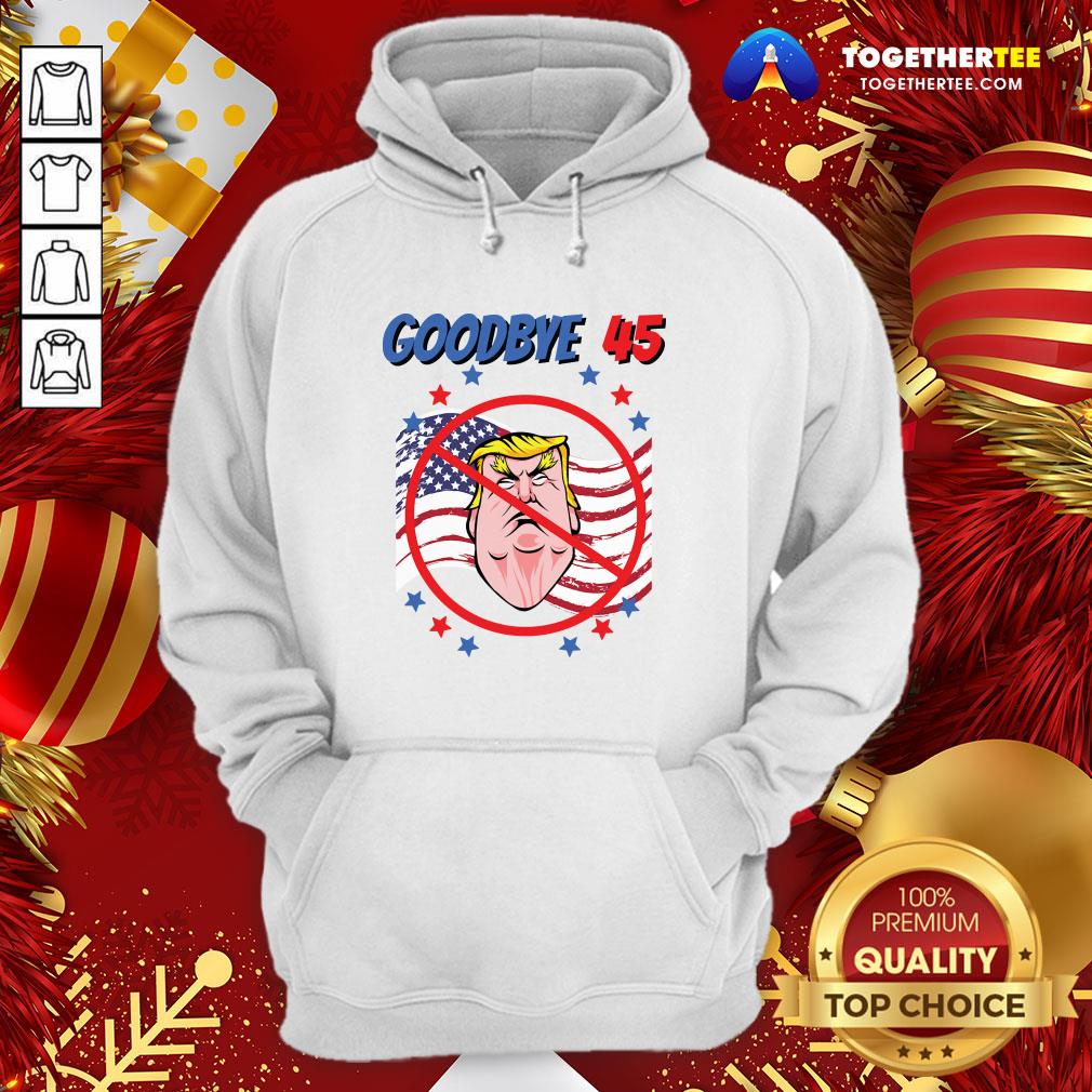 Grateful Byedon Goodbye 45 Trump American Flag Shirt - Image 5