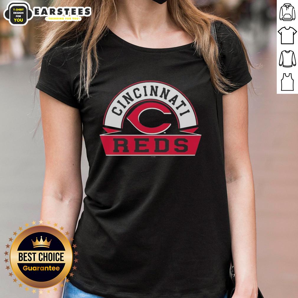 Awesome Cincinnati Reds Phase Banner Arch T-Shirt - Image 3