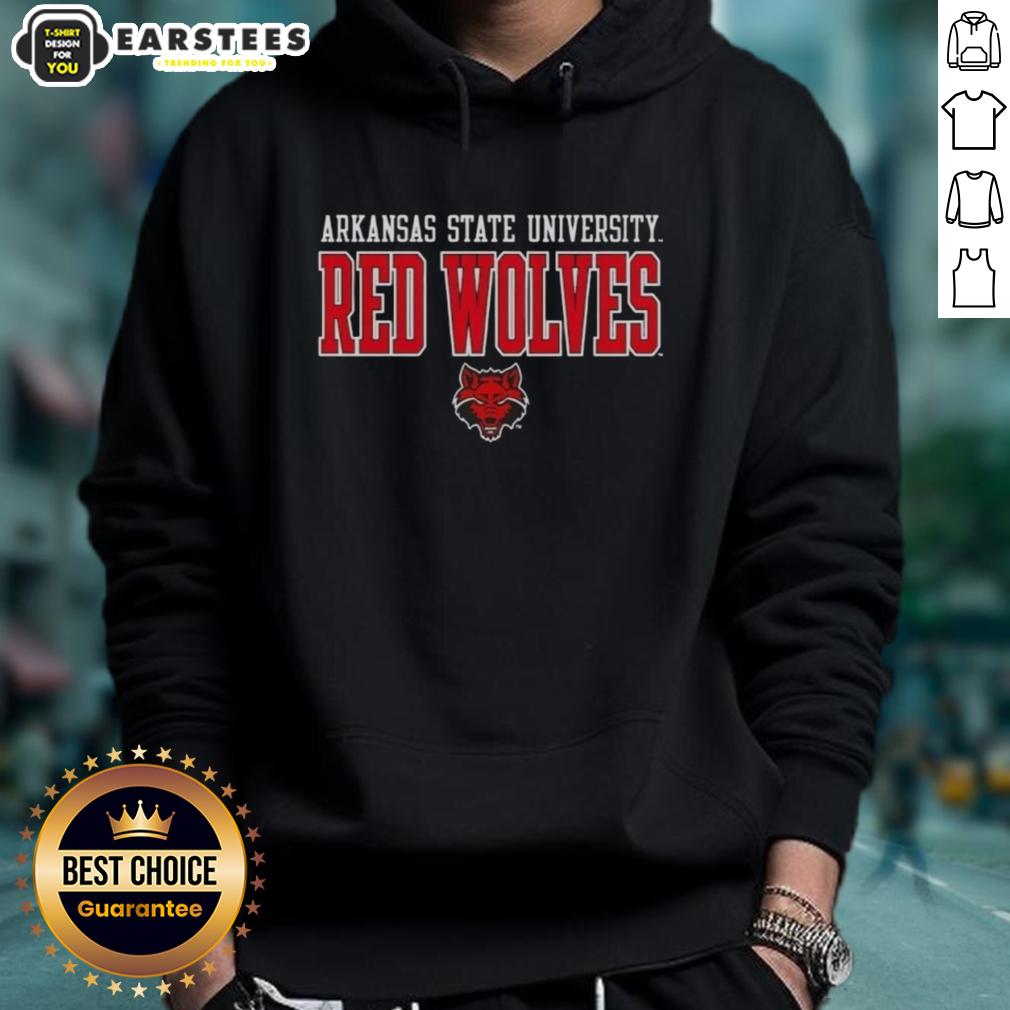 Awesome Arkansas State University Sidekick Red Wolves T-Shirt - Image 2