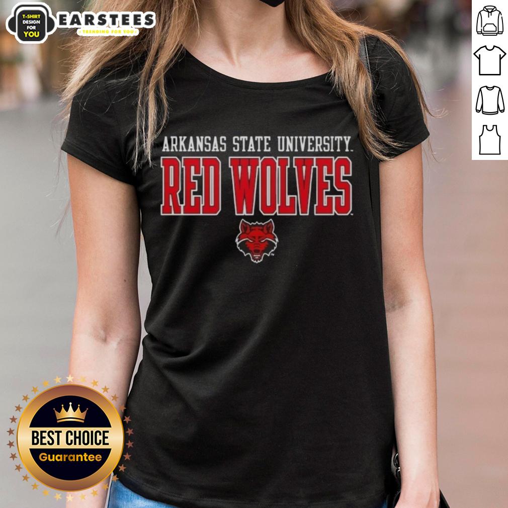 Awesome Arkansas State University Sidekick Red Wolves T-Shirt - Image 3