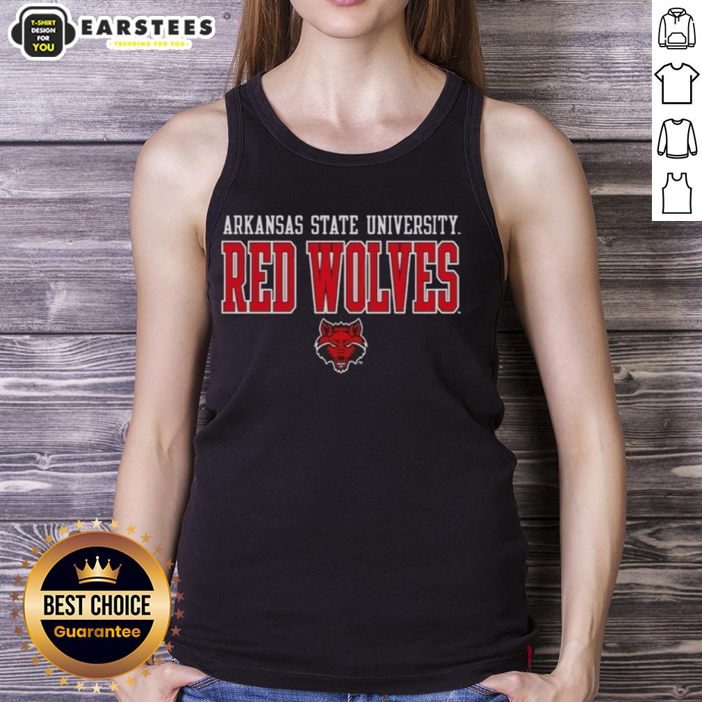 Awesome Arkansas State University Sidekick Red Wolves T-Shirt - Image 4