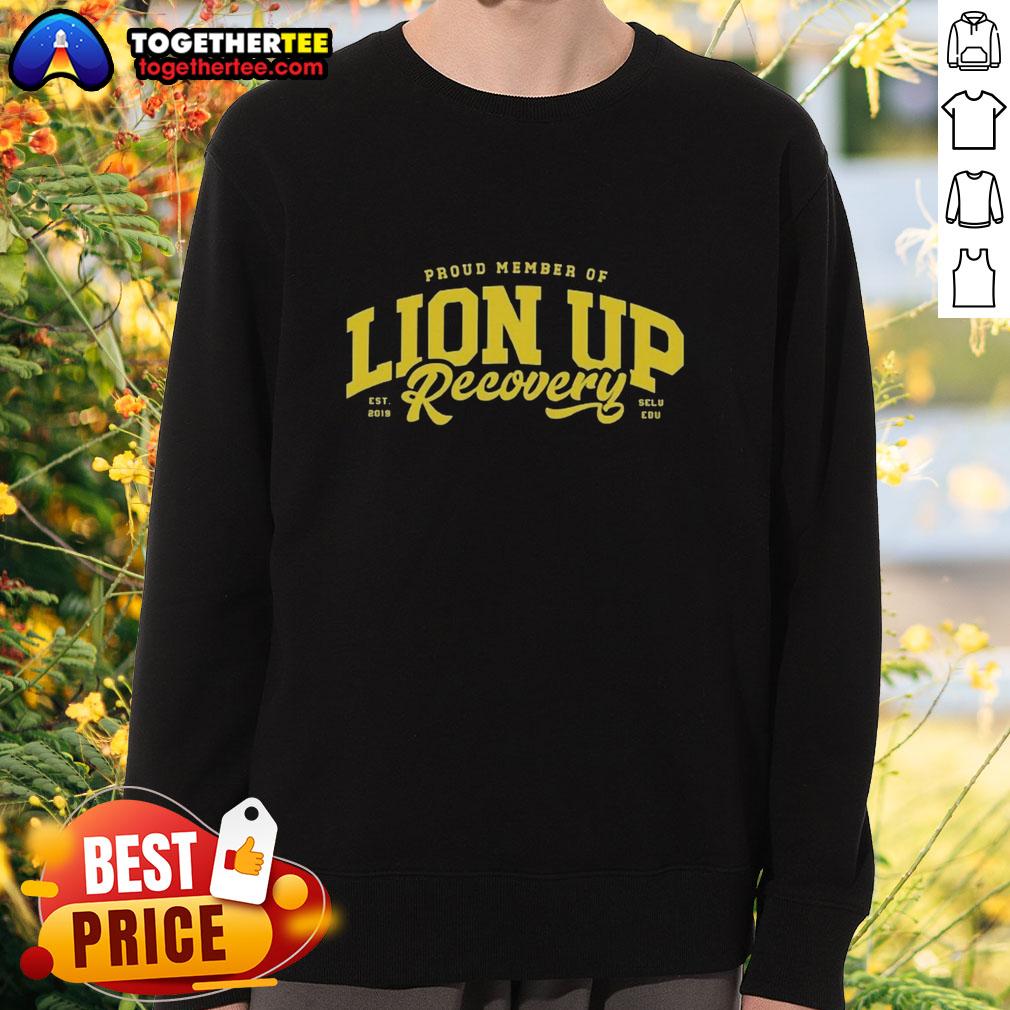 Premium Proud Member Of Lion Up Recovery T-Shirt - Image 5