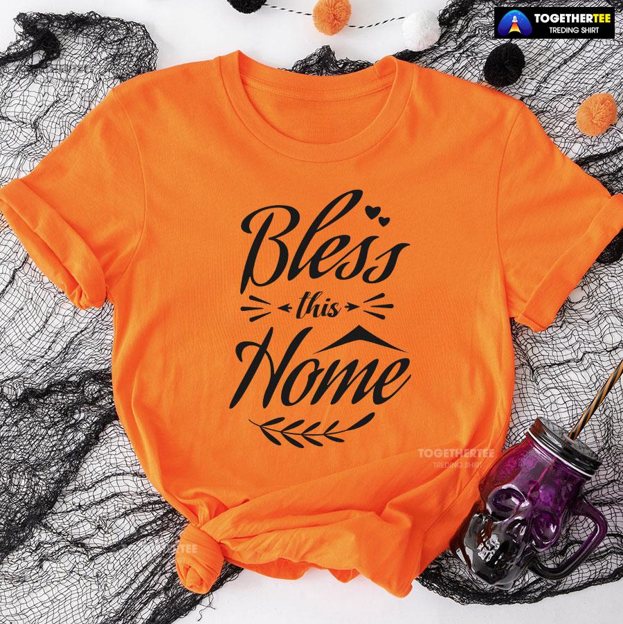 Bless This Home Thanksgiving T-Shirt - Image 9