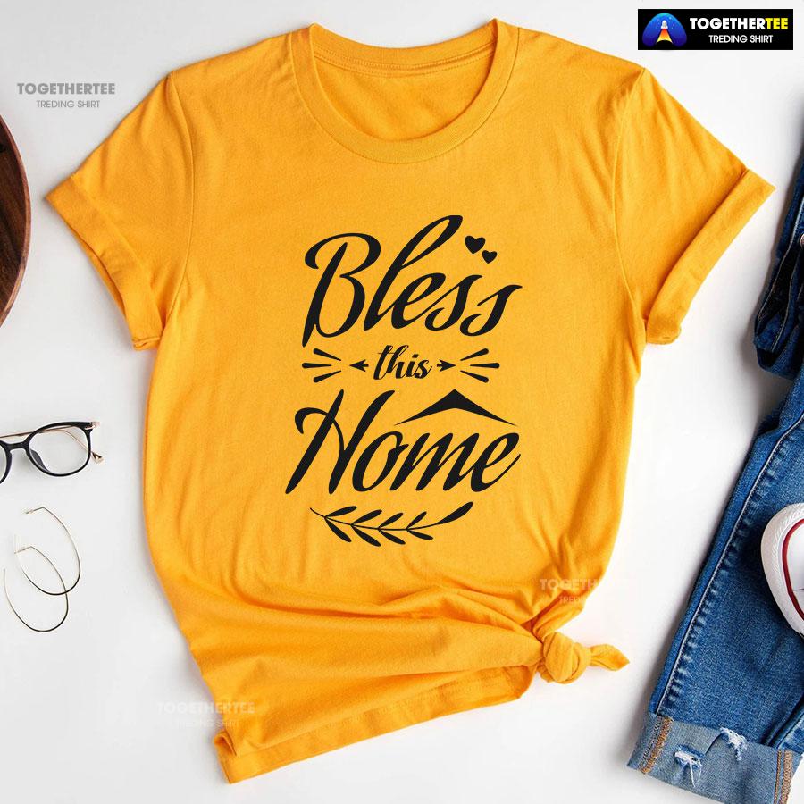 Bless This Home Thanksgiving T-Shirt - Image 10