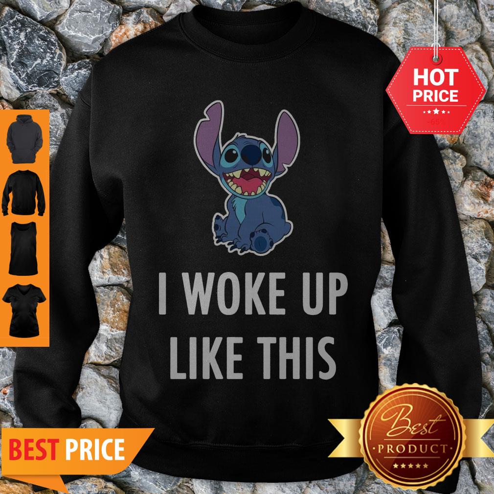 Awesome Stitch – I Woke Up Like This Shirt - Image 2
