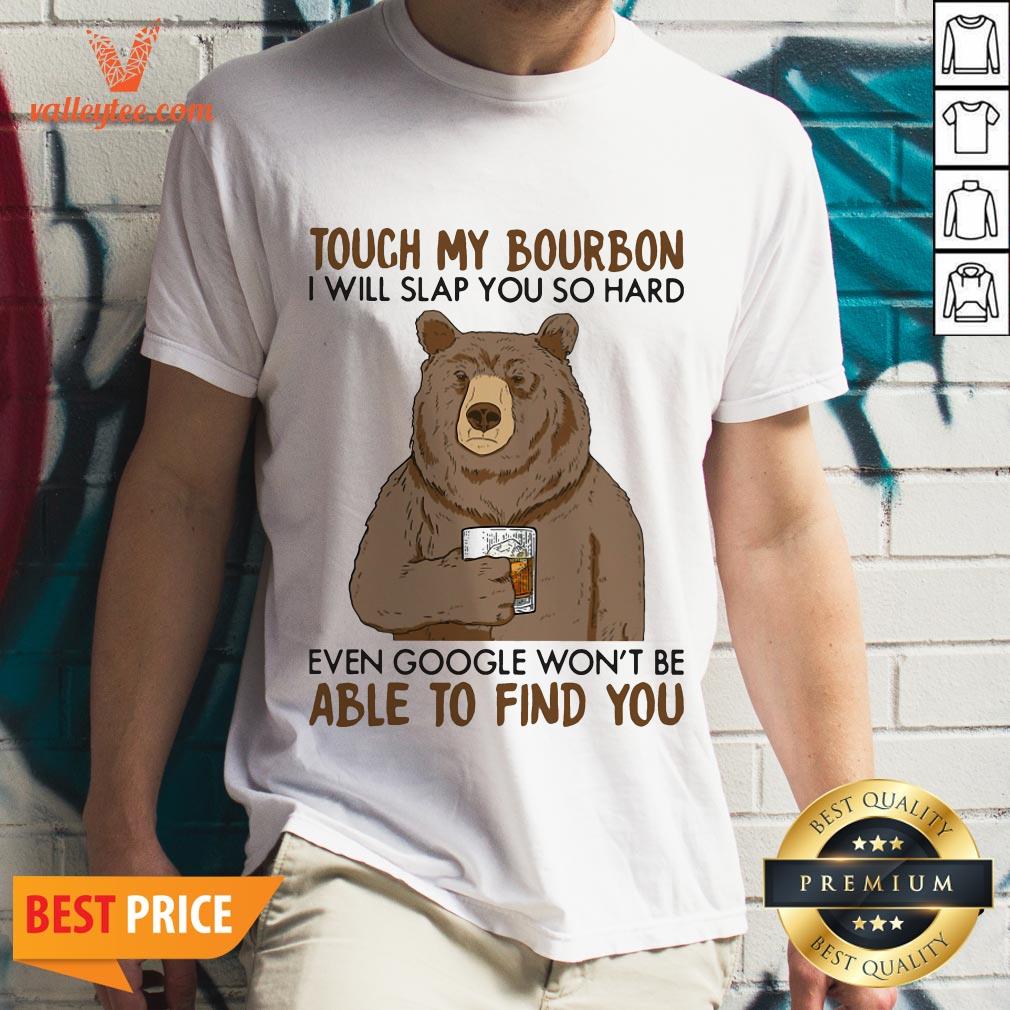 Touch My Coffee I Will Slap You So Hard Even Google Won'T Be Able To Find You Curly Hair Girl Shirt