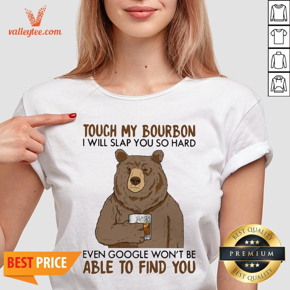 Touch My Coffee I Will Slap You So Hard Even Google Won'T Be Able To Find You Curly Hair Girl Shirt - Image 5
