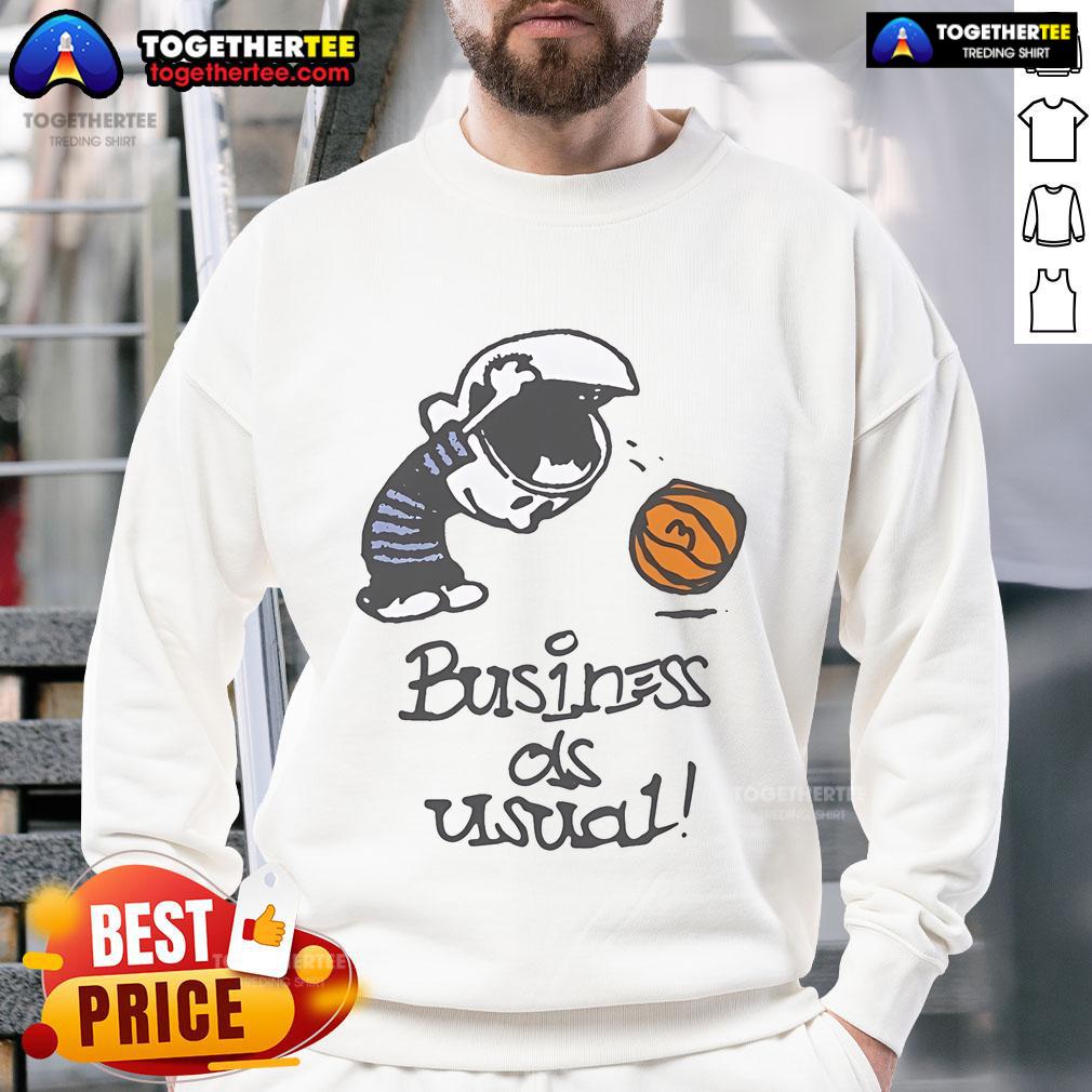 Official Market Studios Business As Usual T-Shirt - Image 5