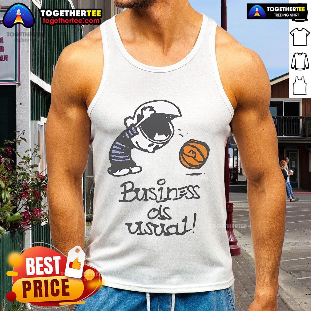 Official Market Studios Business As Usual T-Shirt - Image 4