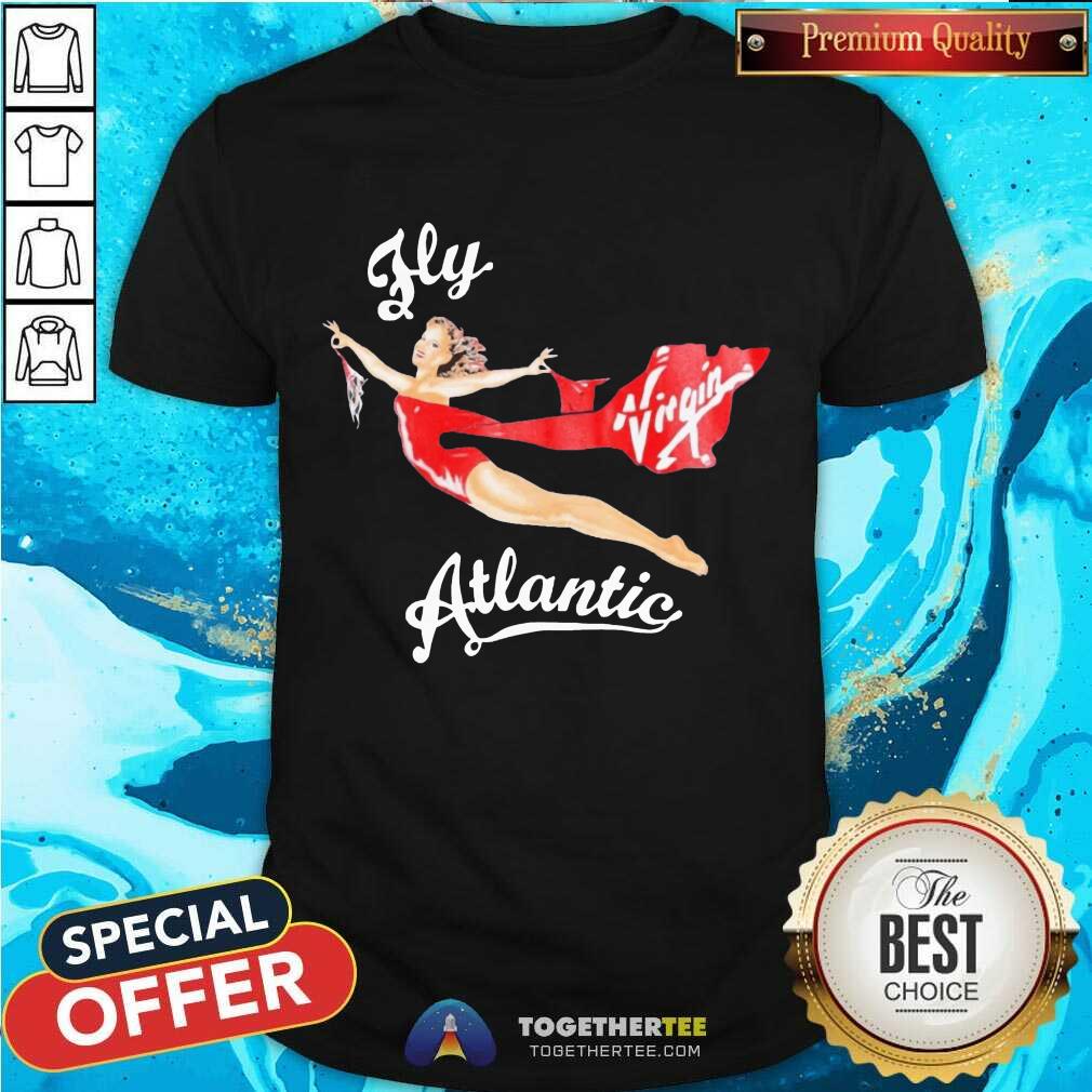 Official Fly Virgin Atlantic Princess Diana Shirt