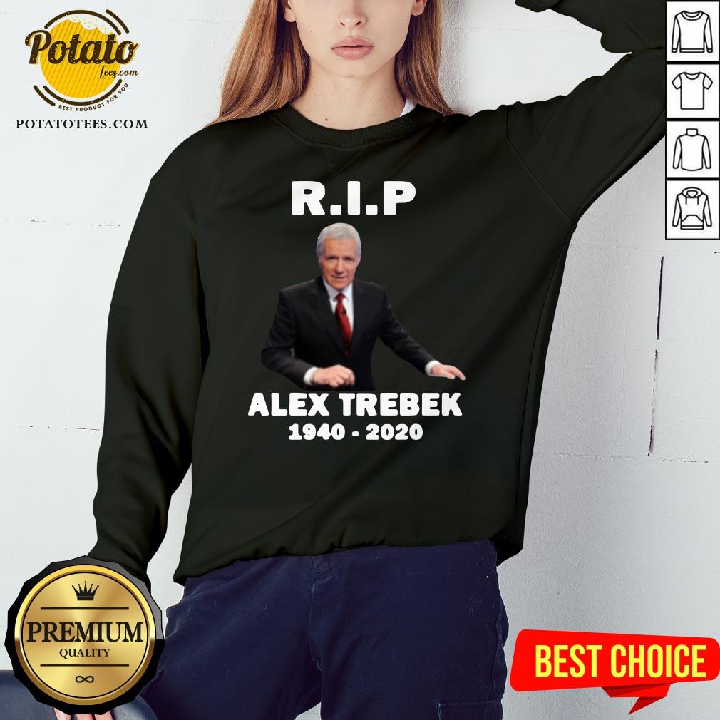 Awesome Alex Trebek 1940 2020 RIP Shirt - Image 4