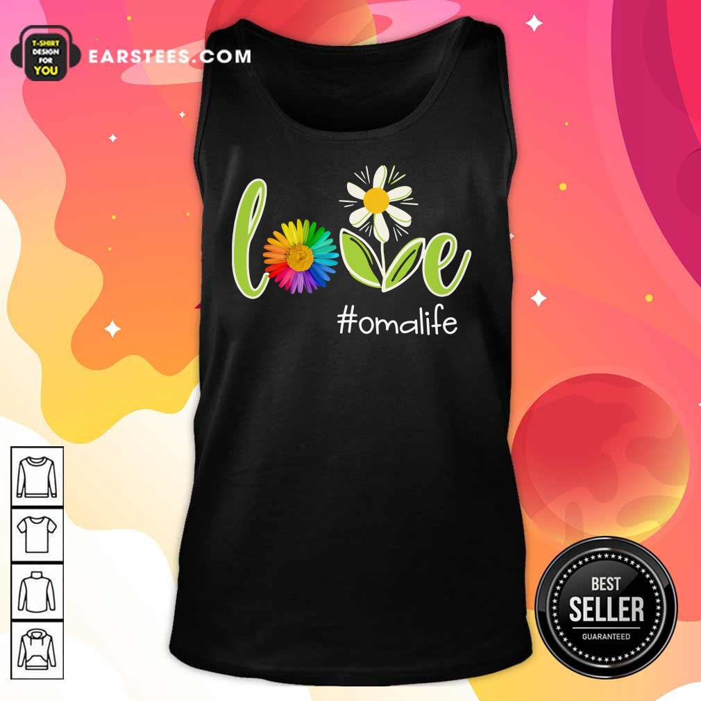 Love Oma Life Flower Artistry Shirt - Image 2
