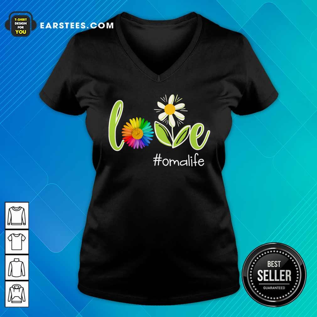 Love Oma Life Flower Artistry Shirt - Image 5