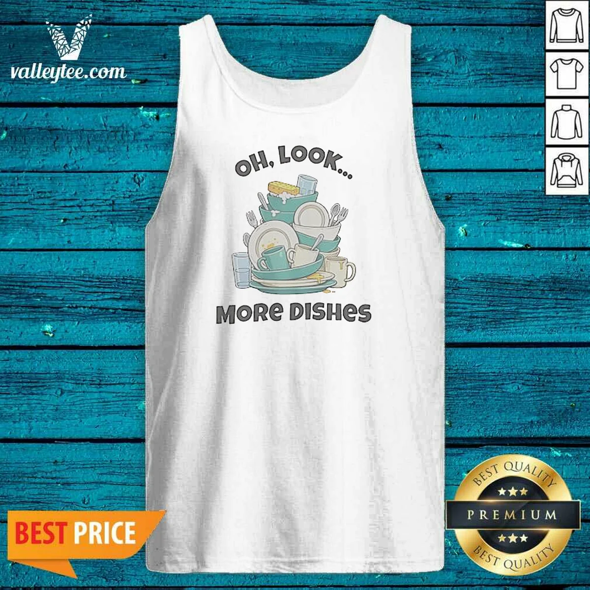 Nice Oh Look More Dishes Shirt - Image 3