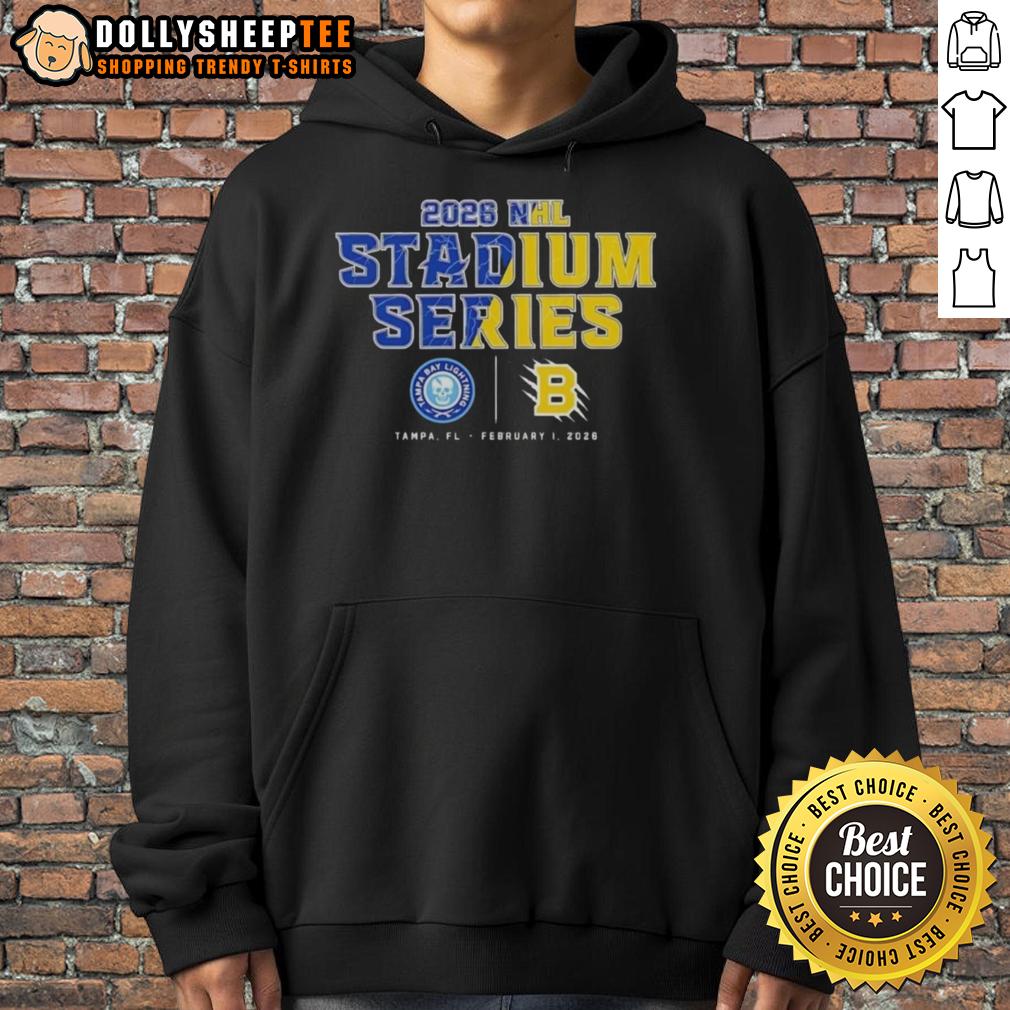 Good Tampa Bay Lightning 2026 Stadium Series Match-Up T-Shirt - Image 2