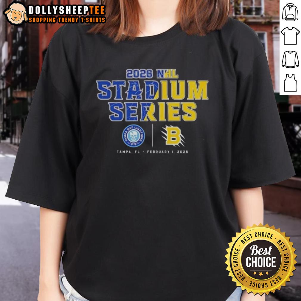 Good Tampa Bay Lightning 2026 Stadium Series Match-Up T-Shirt - Image 3