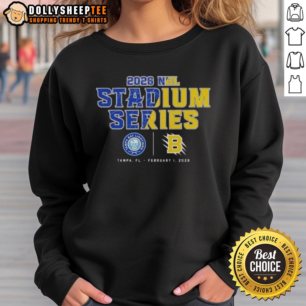 Good Tampa Bay Lightning 2026 Stadium Series Match-Up T-Shirt - Image 5