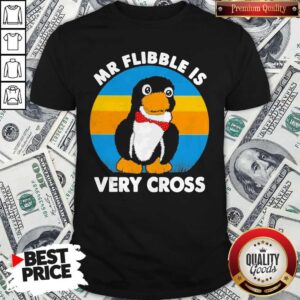 Funny Mr Flibble Is Very Cross Vintage Shirt
