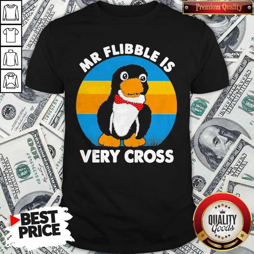 Funny Mr Flibble Is Very Cross Vintage Shirt
