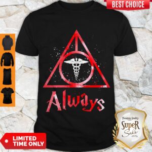 CUTE NURSE COLOR DROP HP SYMBOL SHIRT