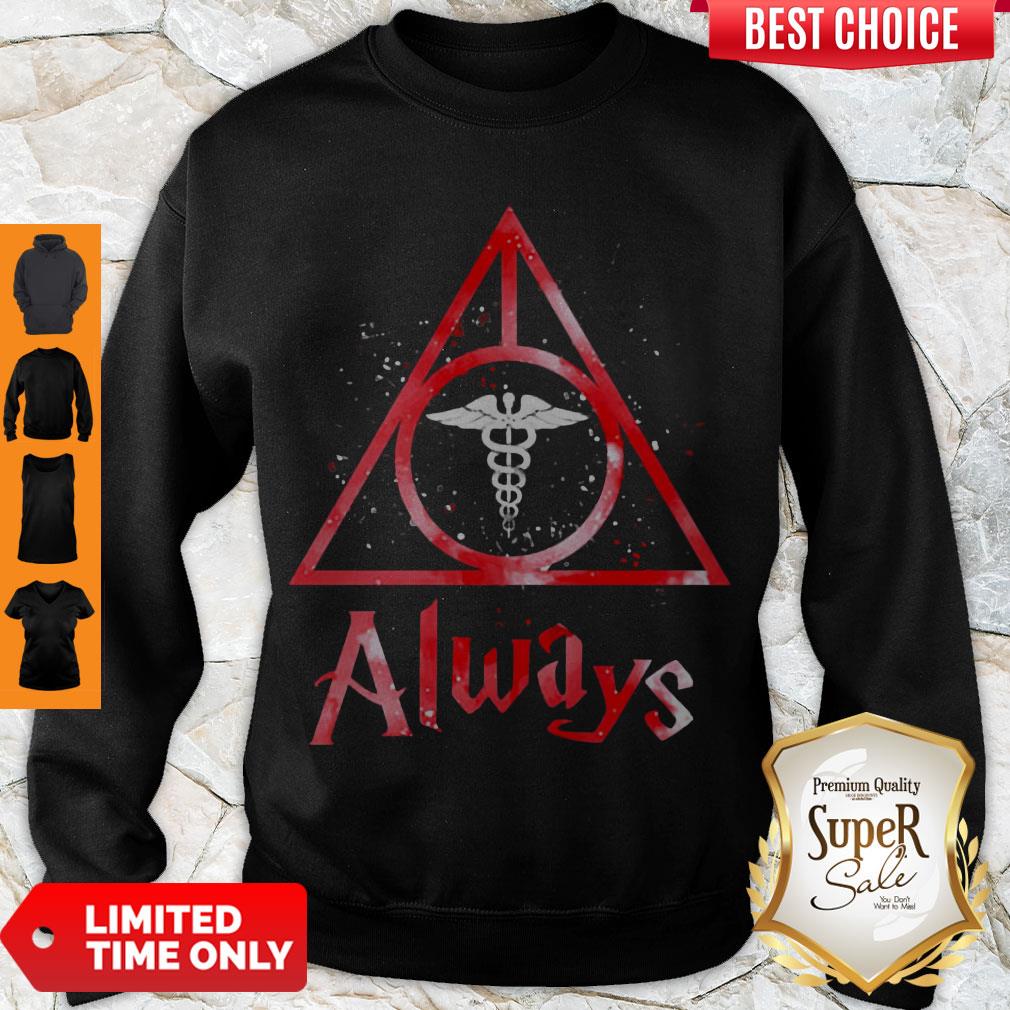 CUTE NURSE COLOR DROP HP SYMBOL SHIRT - Image 4