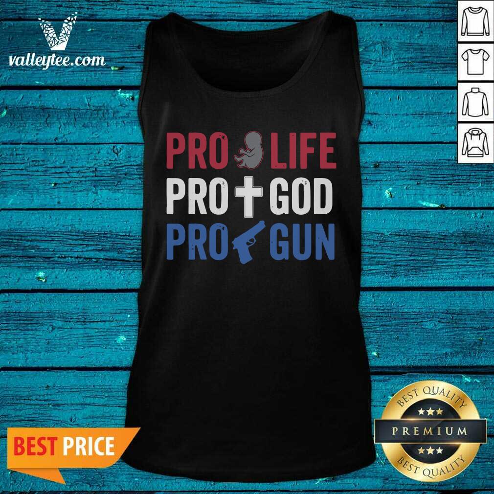 Premium Pro Life Pro God Pro Gun Shirt - Image 5