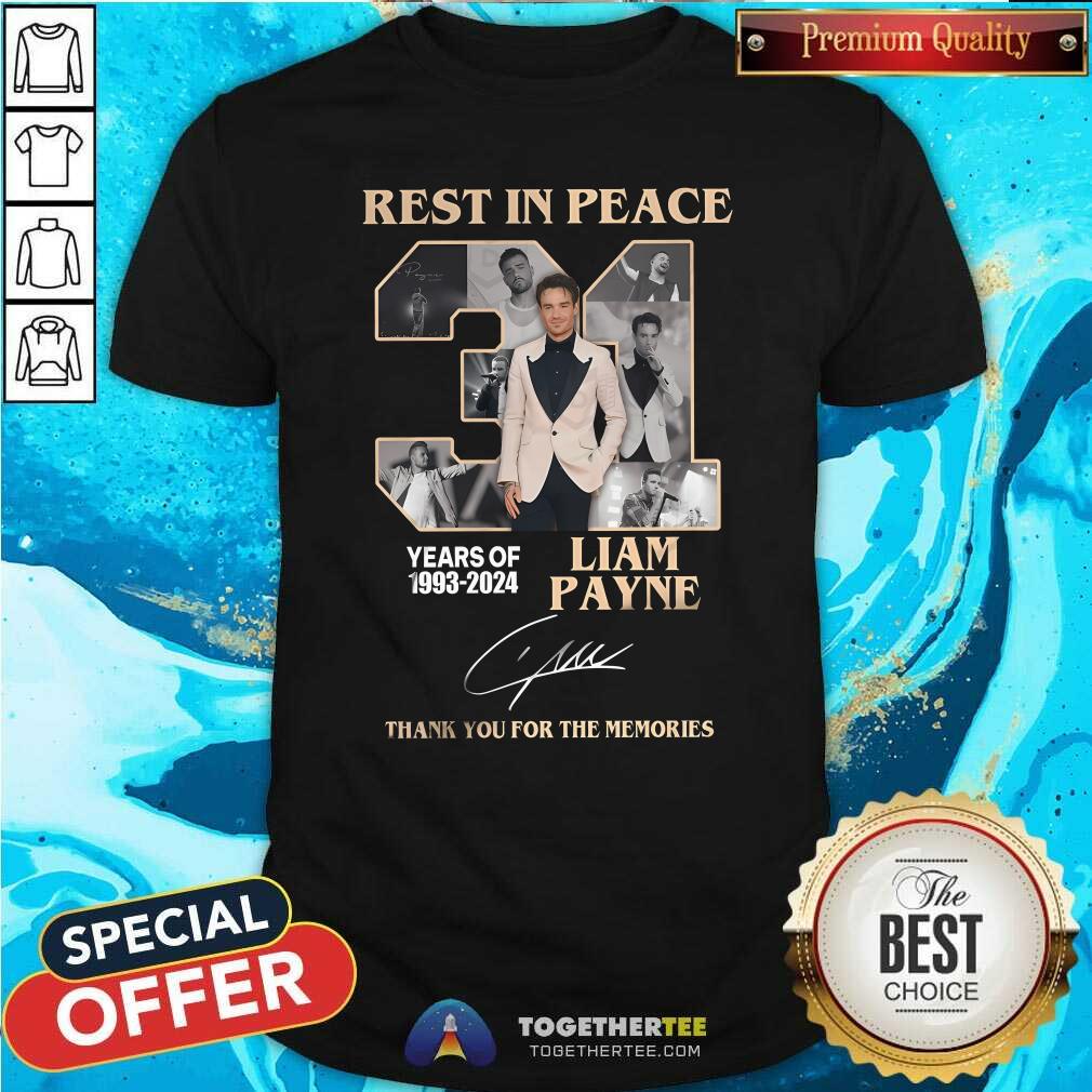 Awesome Rest In Peace Liam Payne 1993-2024 Signature T-Shirt