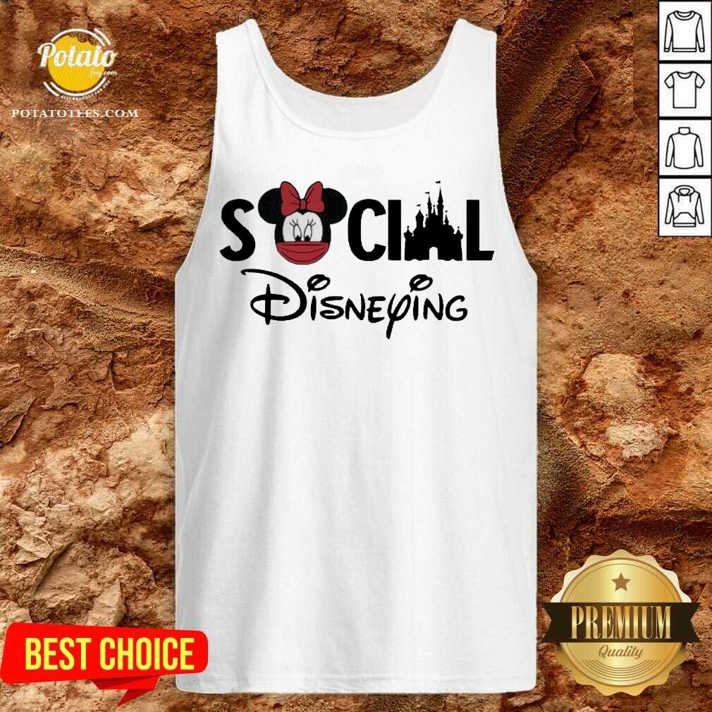 Perfect Mickey Mouse Face Mask Social Disneying Shirt - Image 3