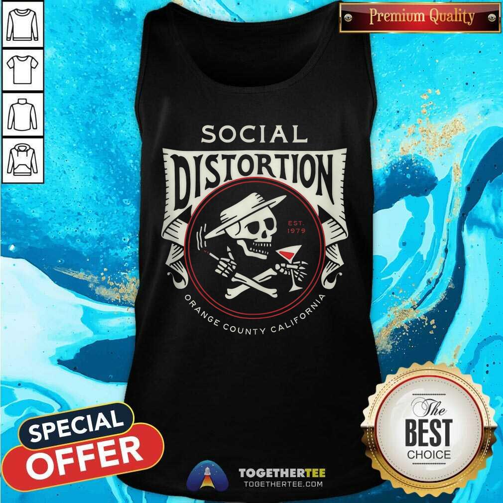 Good Social Distortion Skelly Circle T-Shirt - Image 4
