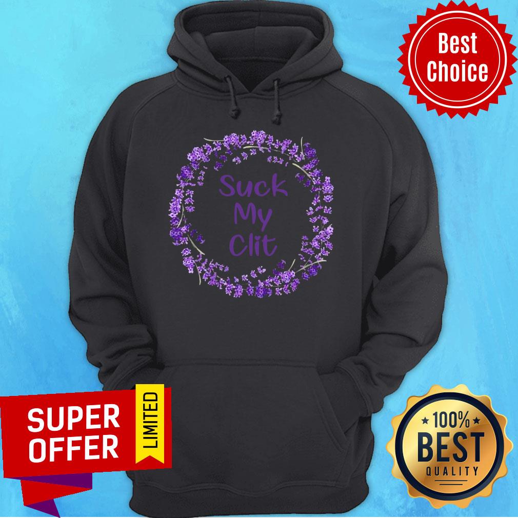 Awesome Suck My Clit Floral Shirt - Image 3