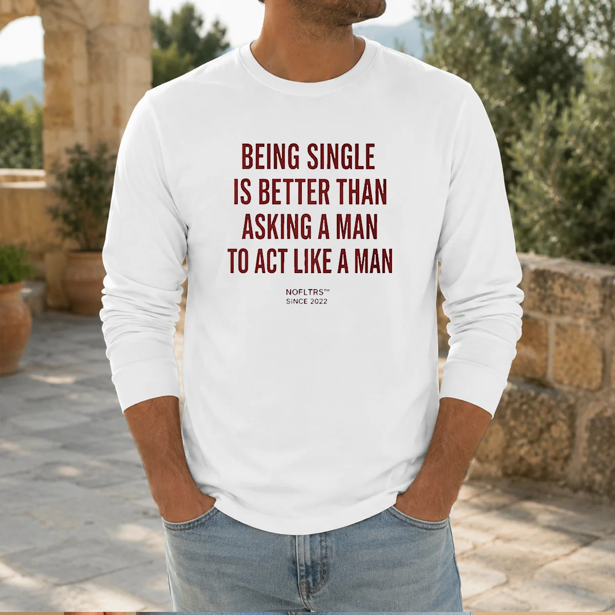 Original Being Single Is Better Than Asking A Man To Act Like A Man Shirt - Image 7