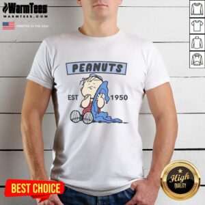 Cute Peanuts Linus Est 1950 T-Shirt