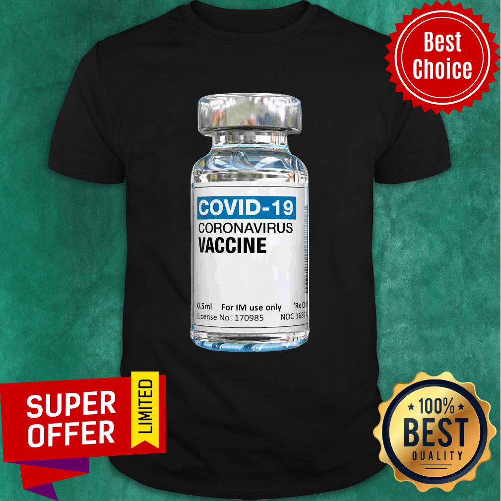 Official Covid-19 Coronavirus Vaccine Bottle Shirt