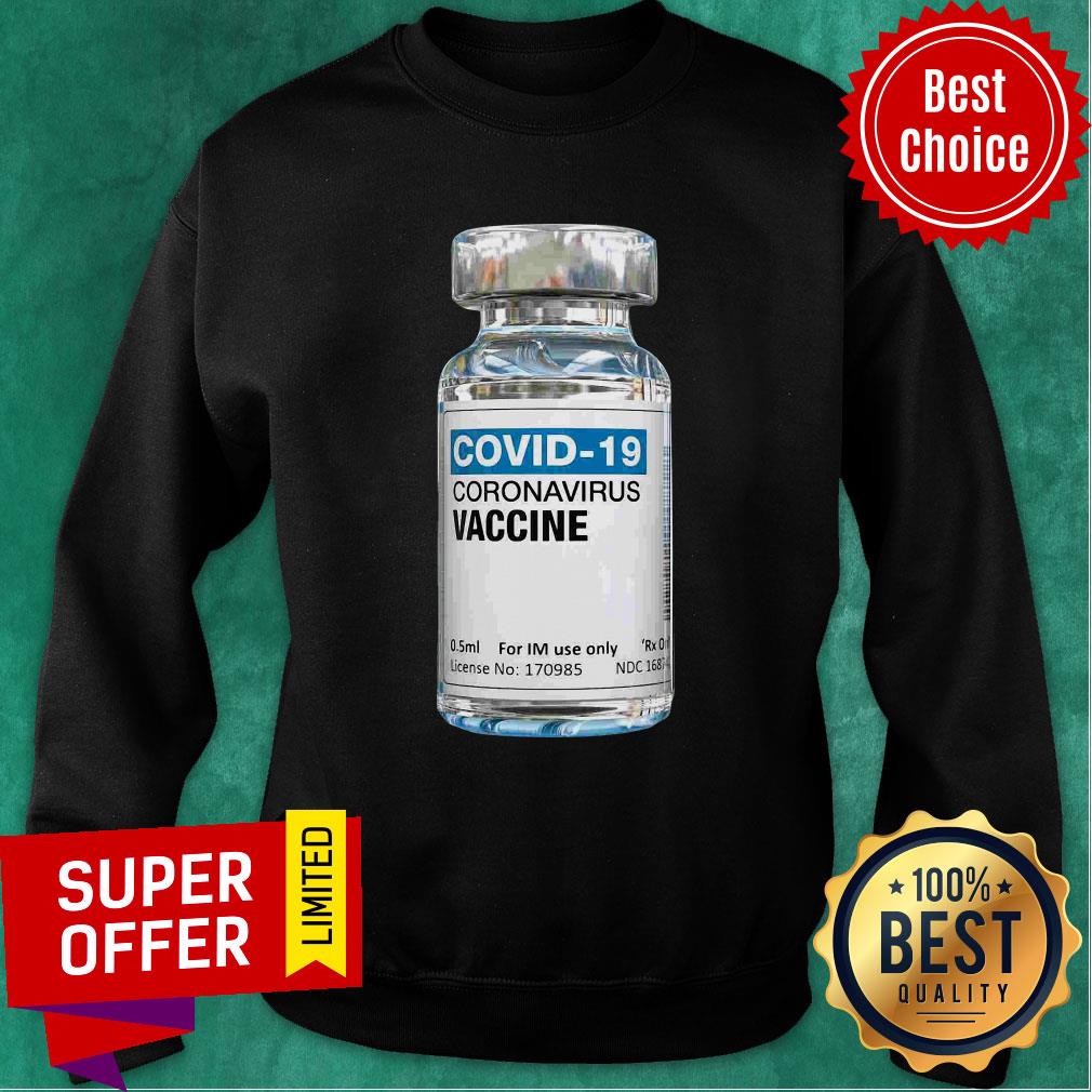 Official Covid-19 Coronavirus Vaccine Bottle Shirt - Image 5