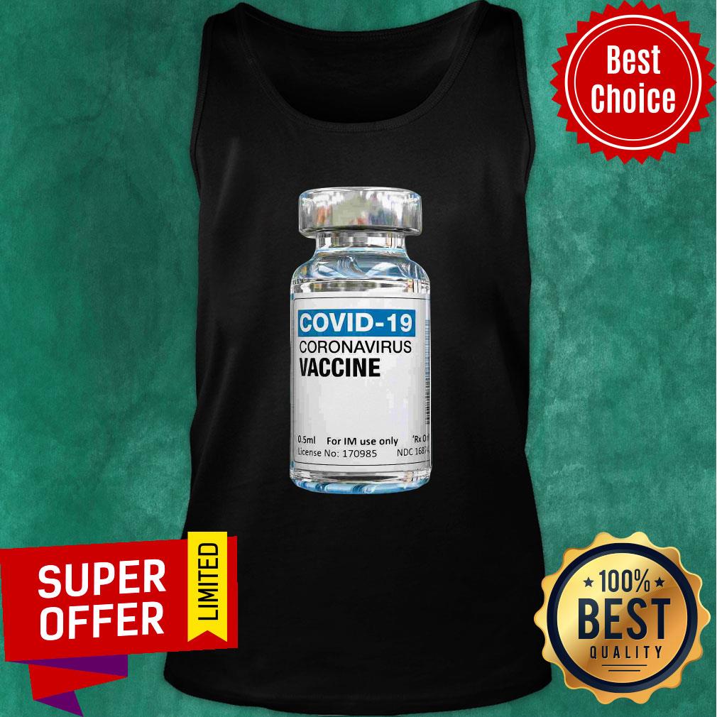 Official Covid-19 Coronavirus Vaccine Bottle Shirt - Image 4