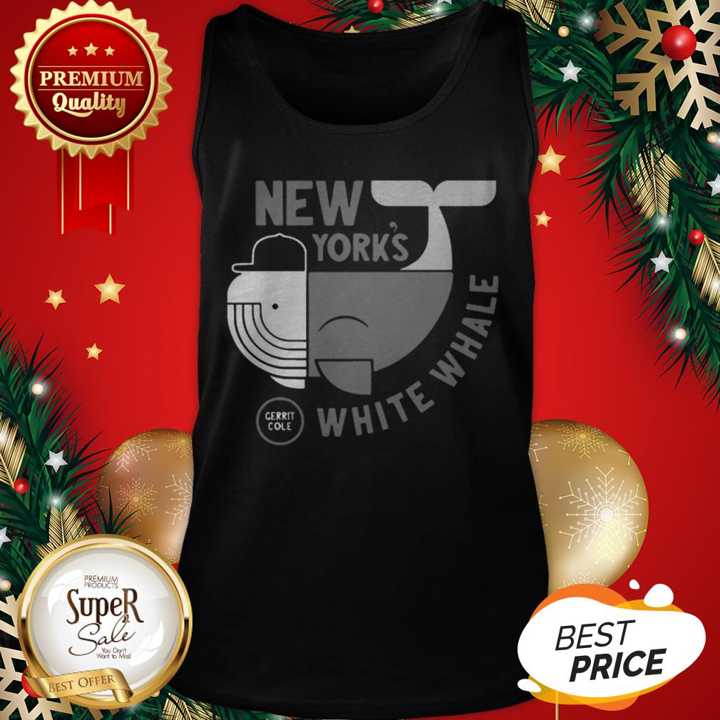 Official New Yorks White Whale Gerrit Cole Shirt - Image 3