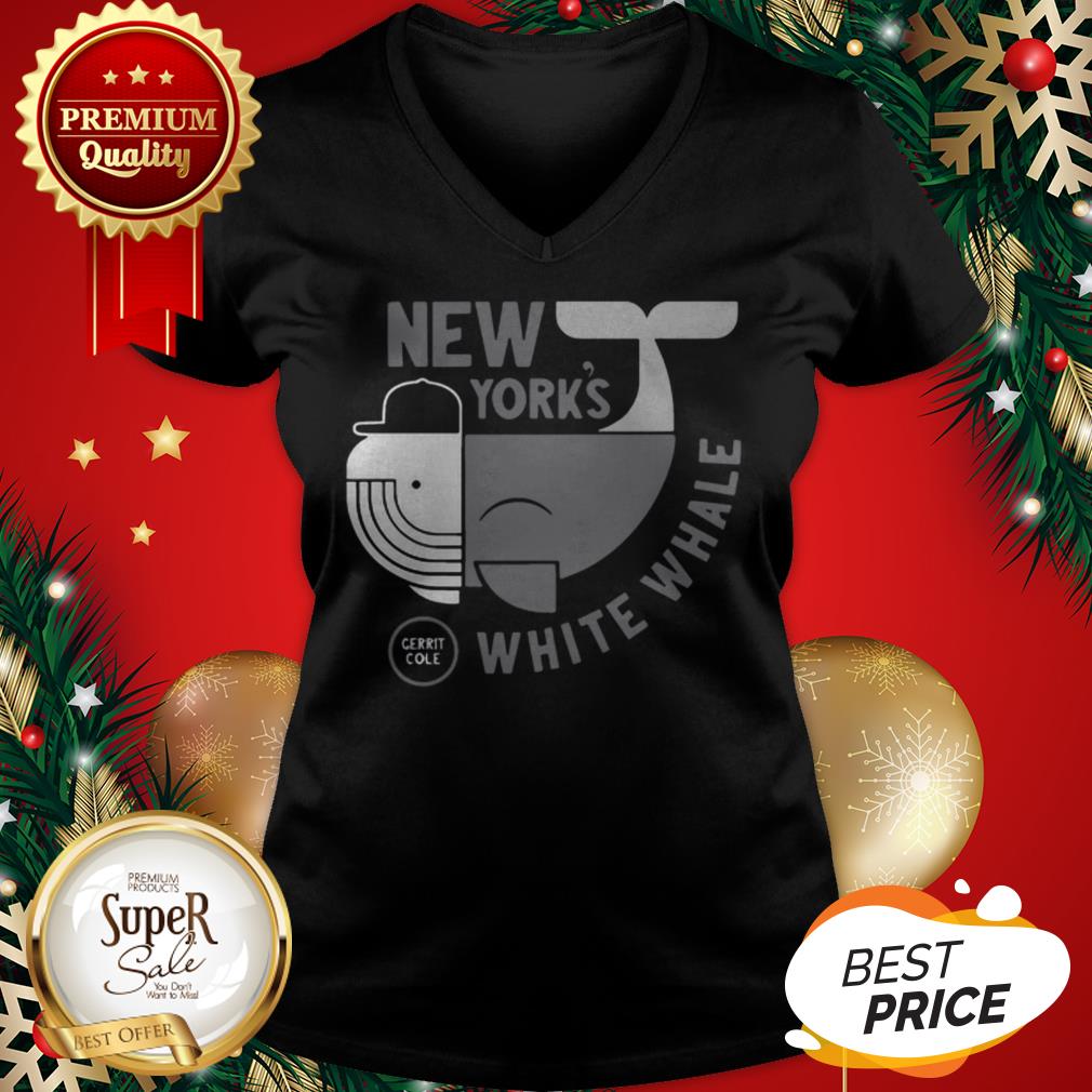 Official New Yorks White Whale Gerrit Cole Shirt - Image 2