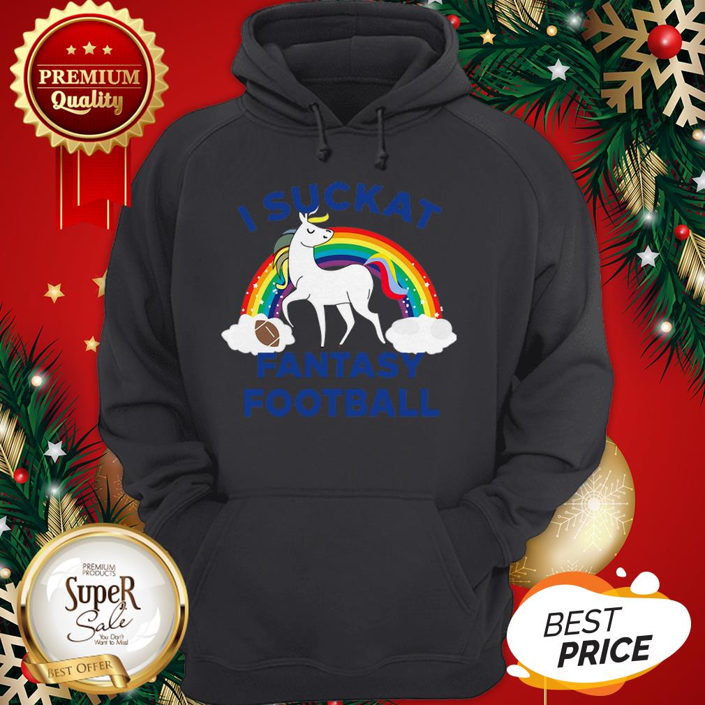 Official Unicorn I Suckat Fantasy Football Shirt - Image 5