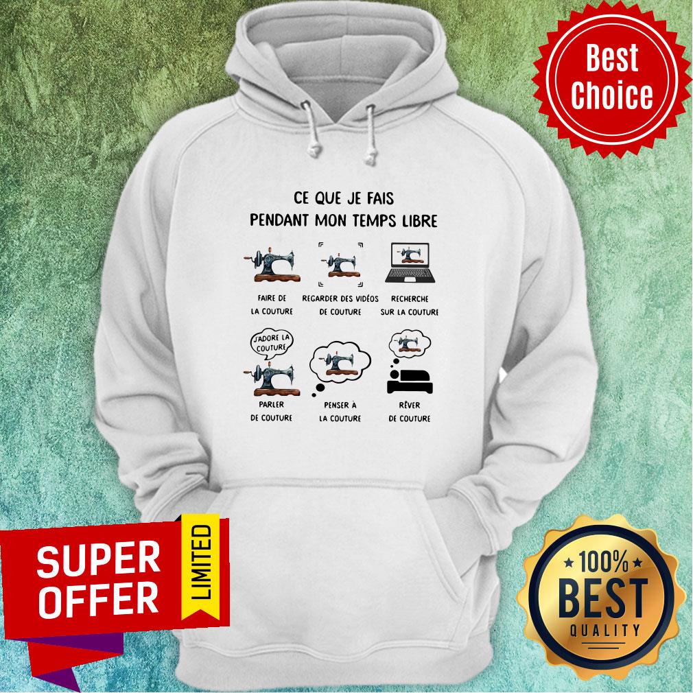 Mon Temps Libre Faire De La Couture Regarder Des Videos De Couture Shirt - Image 2