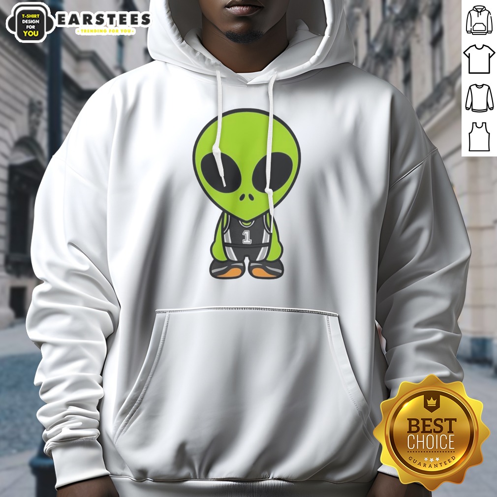 The Alien Victor Wembanyama Cartoon Shirt - Image 2