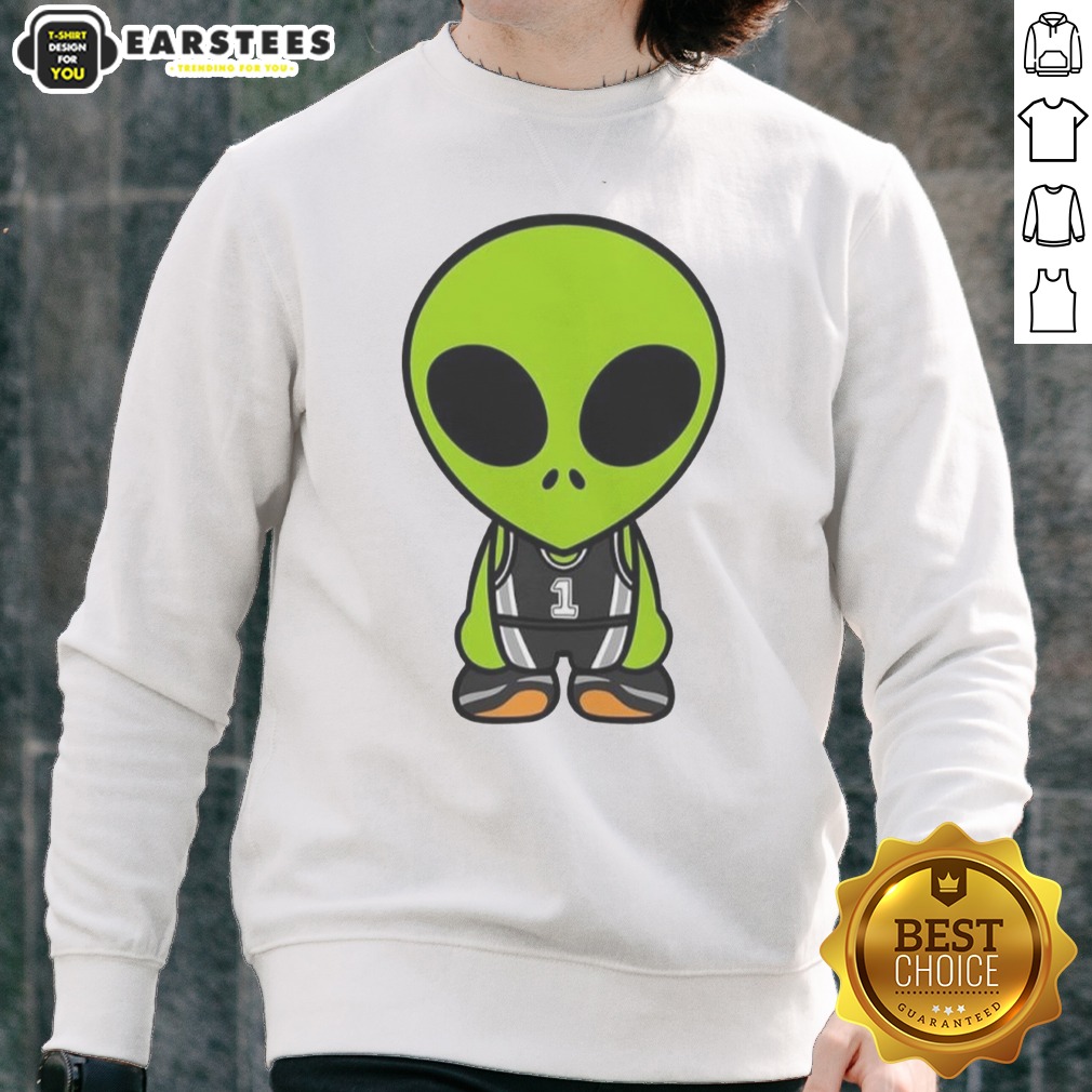 The Alien Victor Wembanyama Cartoon Shirt - Image 4