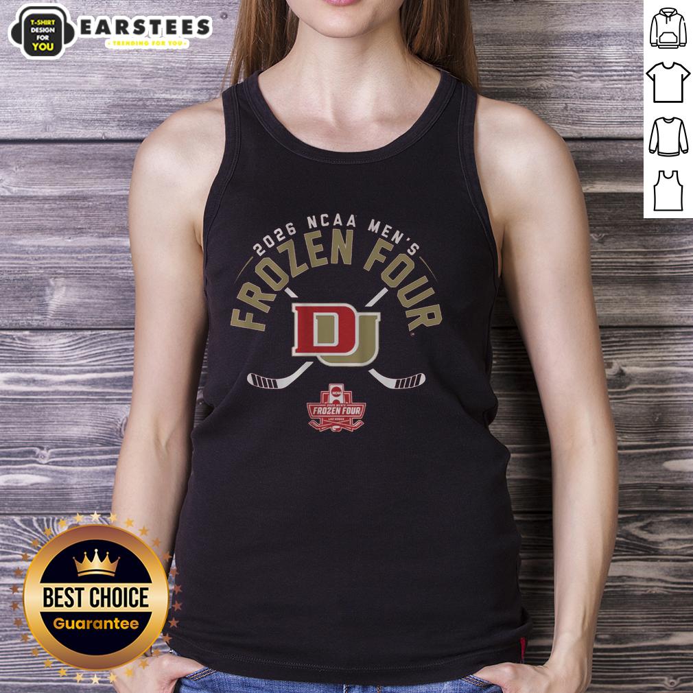 Good Denver Men's Hockey 2026 Frozen Four T-Shirt - Image 4
