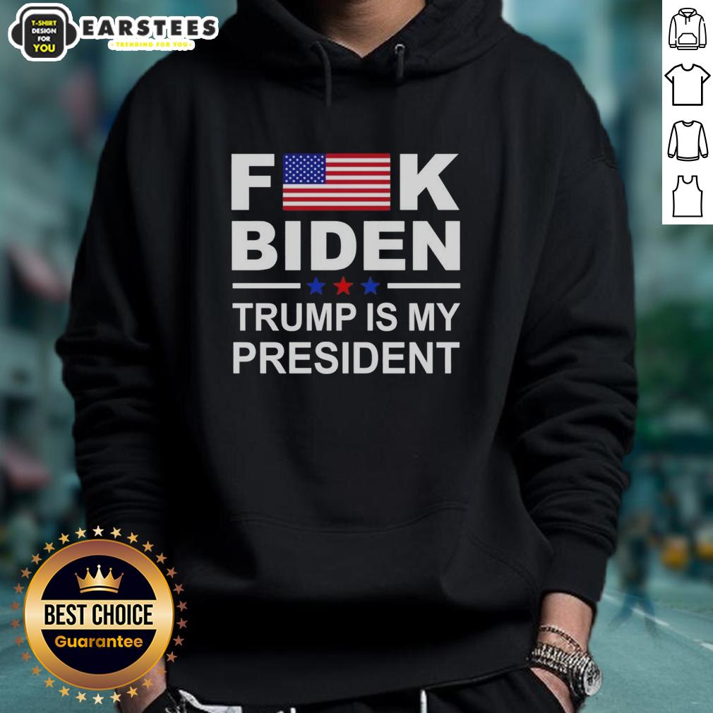 Good Fck Biden Trump Is My President T-Shirt - Image 2