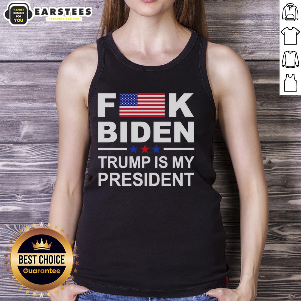 Good Fck Biden Trump Is My President T-Shirt - Image 4