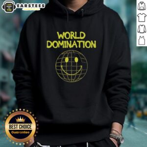 Alternative view of Good World Domination Emoji Smile Logo T-Shirt