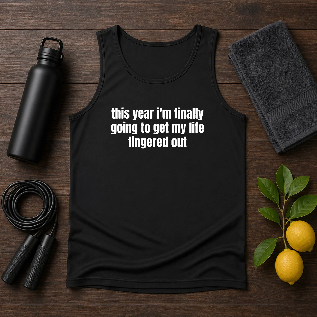 Premium This Year I'M Finally Going To Get My Life Fingered Out Shirt - Image 3