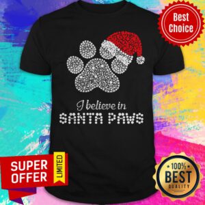 Premium I Believe In Santa Paws Shirt
