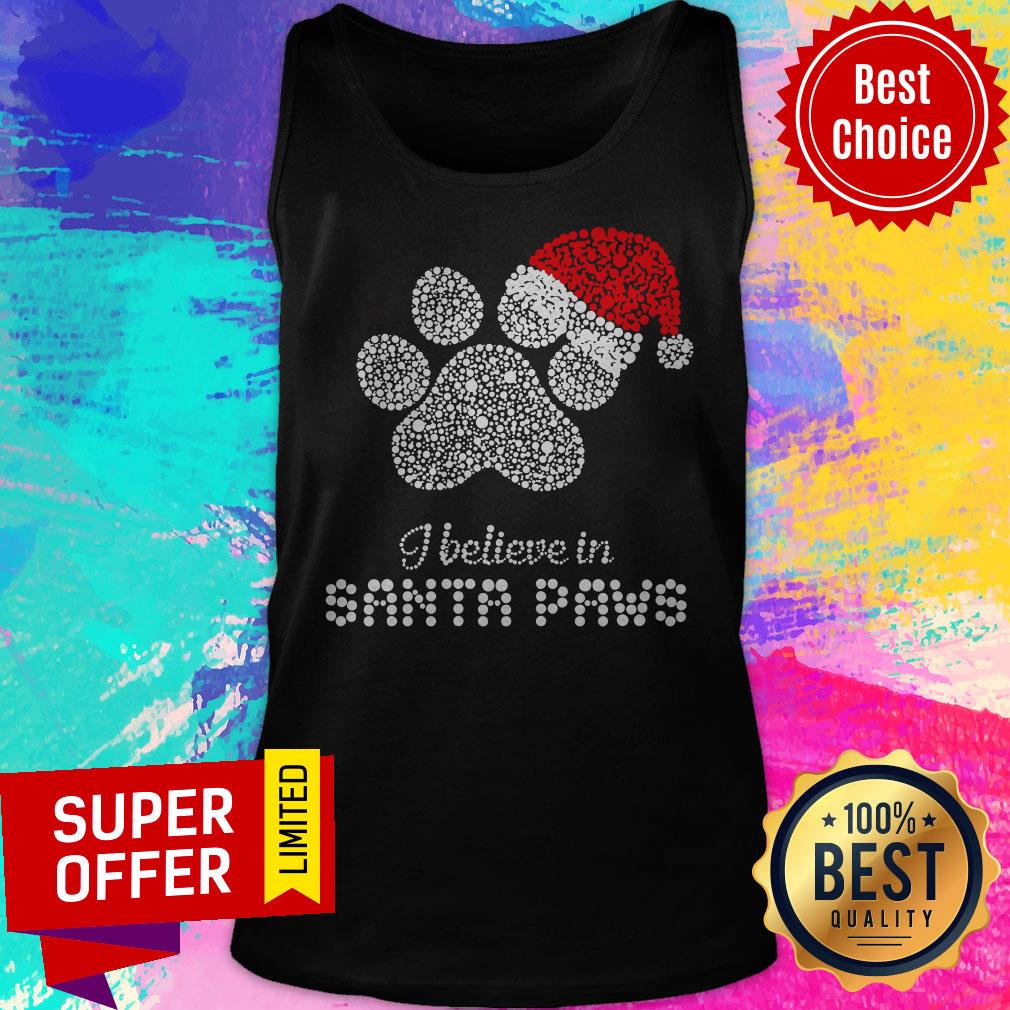 Premium I Believe In Santa Paws Shirt - Image 5